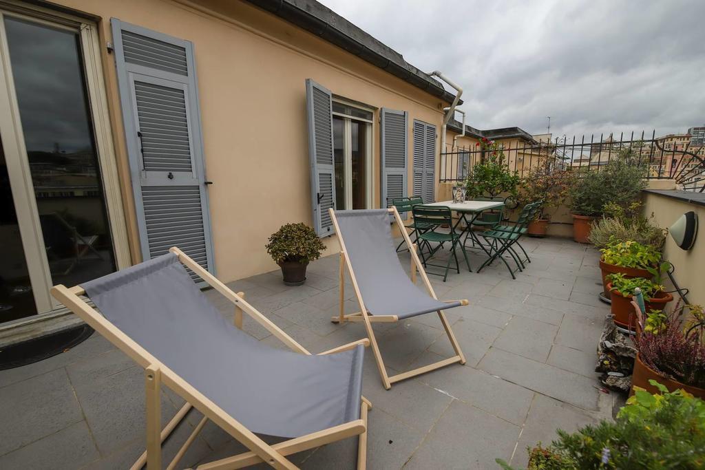 ג'נובה Altido Apt For 3 With Rooftop Balcony And Lovely Cityview מראה חיצוני תמונה