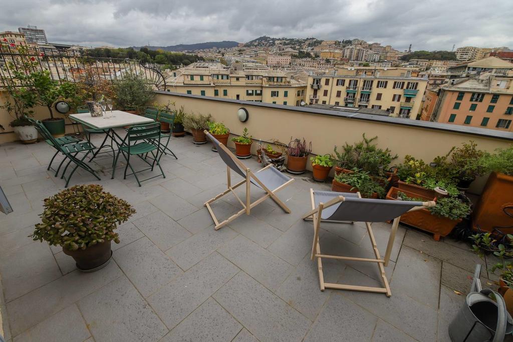 ג'נובה Altido Apt For 3 With Rooftop Balcony And Lovely Cityview מראה חיצוני תמונה